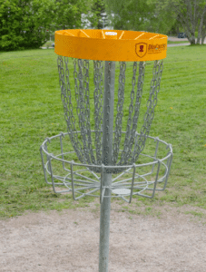 Fribeegolf, Tahkolla, frisbeegolfrata
