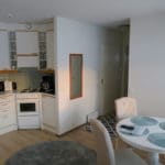 Apartments_Huili_Studio_keittiö_Tahkon_keskustassa