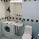 Apartments_Huili_Studio_pesuhuone_sauna_Tahkon_keskustassa